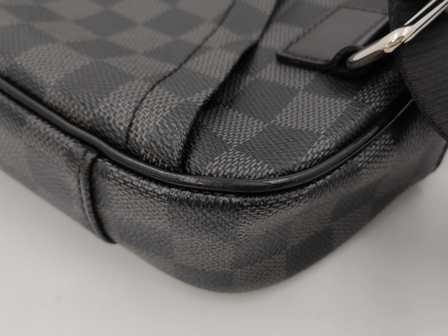LOUIS VUITTON Damier Graphite N41289 Graphite Umbrella Waist Bag