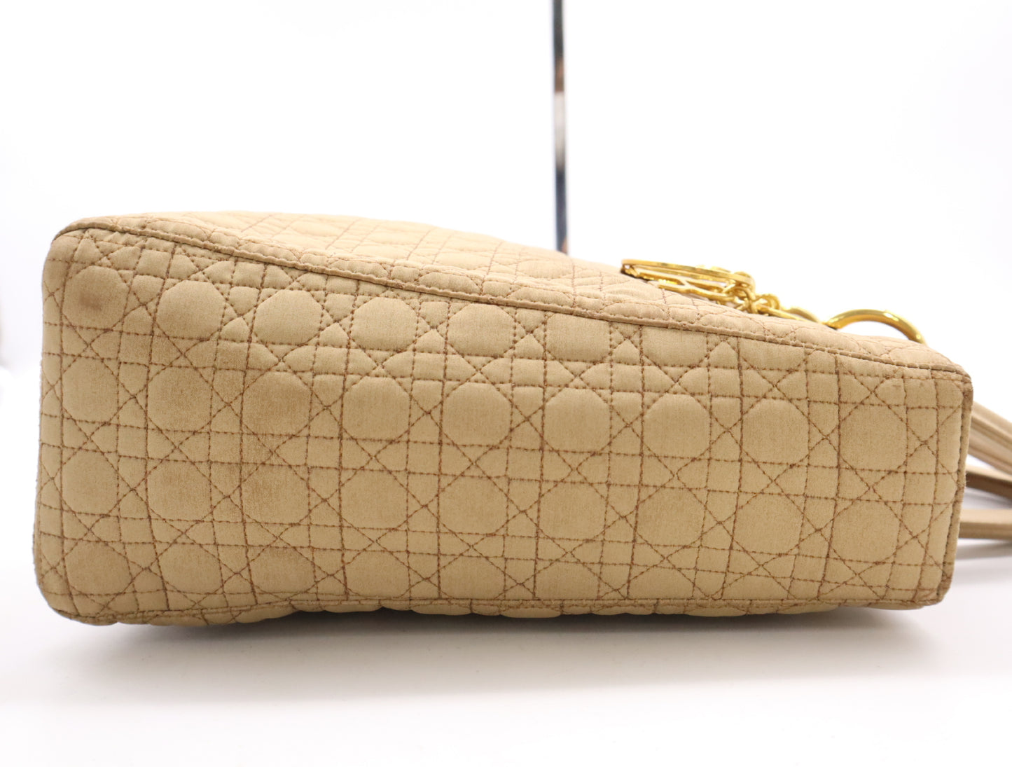 Dior Nylon Lady Dior Large Handbag Beige RU0978 Handbag