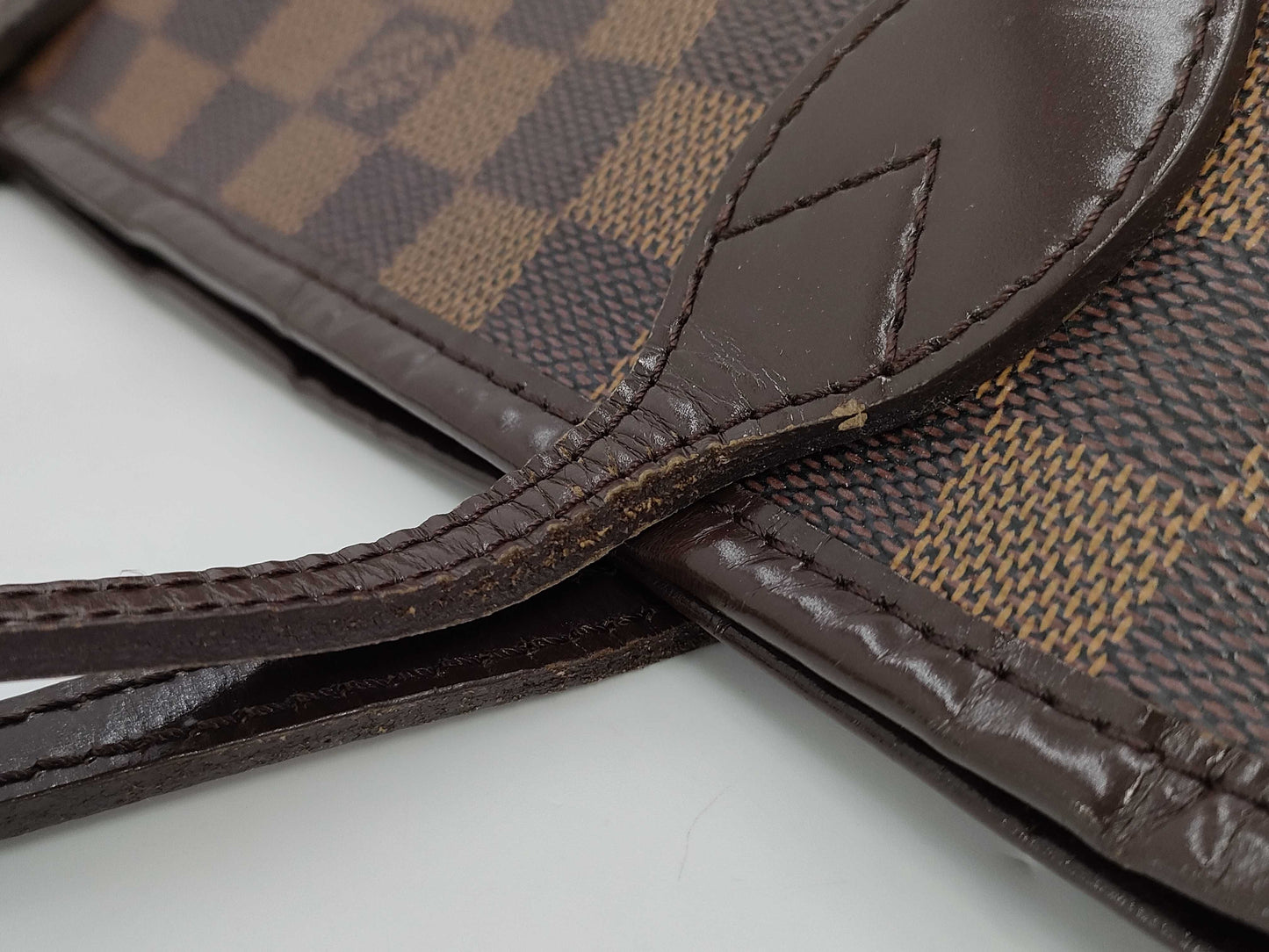 LOUIS VUITTON Damier N51109 Damier Neverfull PM Old Model Tote Bag