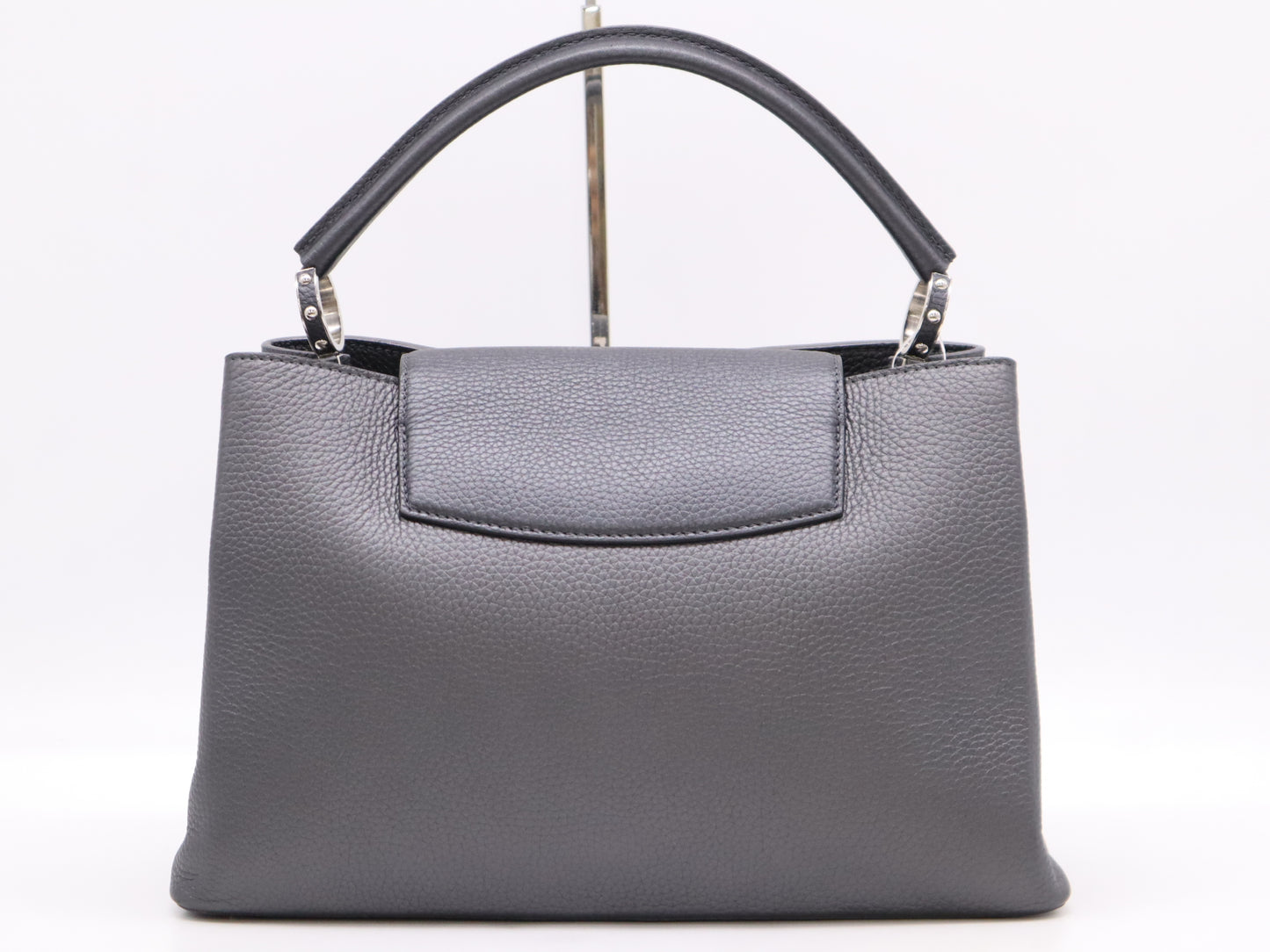 LOUIS VUITTON M24654 Taurillon Leather Capucines MM Parnassua Handbag with Dust Bag