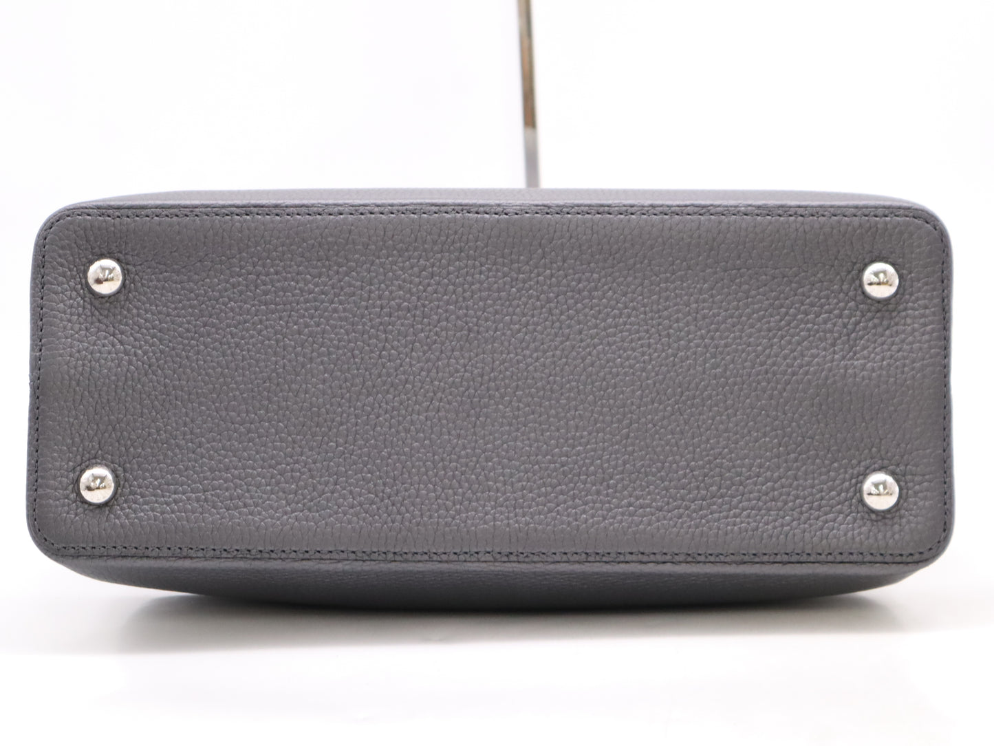 LOUIS VUITTON M24654 Taurillon Leather Capucines MM Parnassua Handbag with Dust Bag