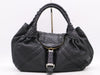 FENDI Leather Spy Bag Black Handbag