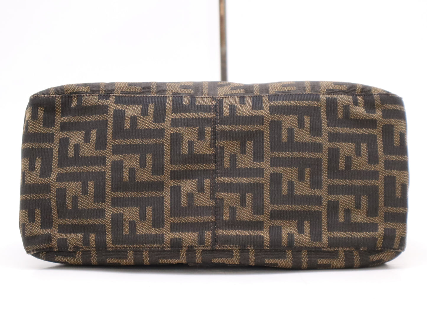 FENDI Zucca Mamma Bucket Brown Shoulder Bag