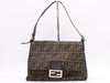 FENDI Zucca Mamma Bucket Brown Shoulder Bag