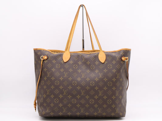 LOUIS VUITTON M40157 Monogram Neverfull GM Old Model Tote Bag