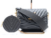 LOUIS VUITTON M56461 New Wave Multi-Pochette Shoulder Bag with 2 Shoulder Straps and Pouch