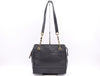 CHANEL Triple Coco Chain Shoulder Bag with GD Hardware and Black Seal, 4104611