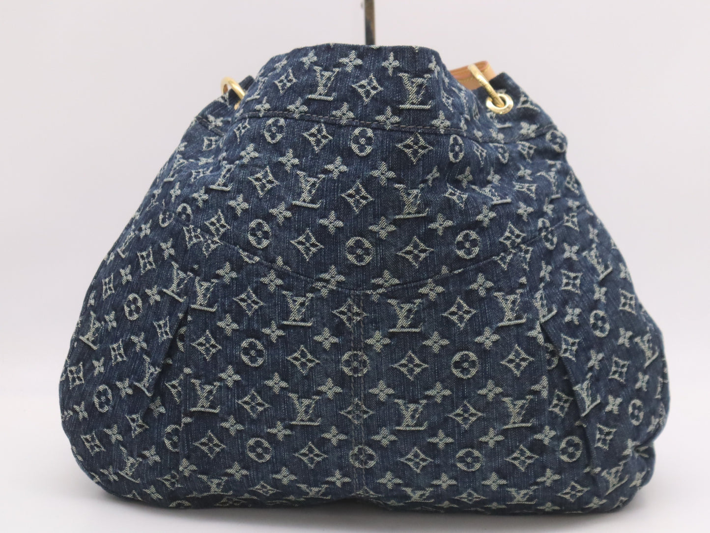 LOUIS VUITTON M40493 Daily GM Blue Jean Shoulder Bag with Dust Bag