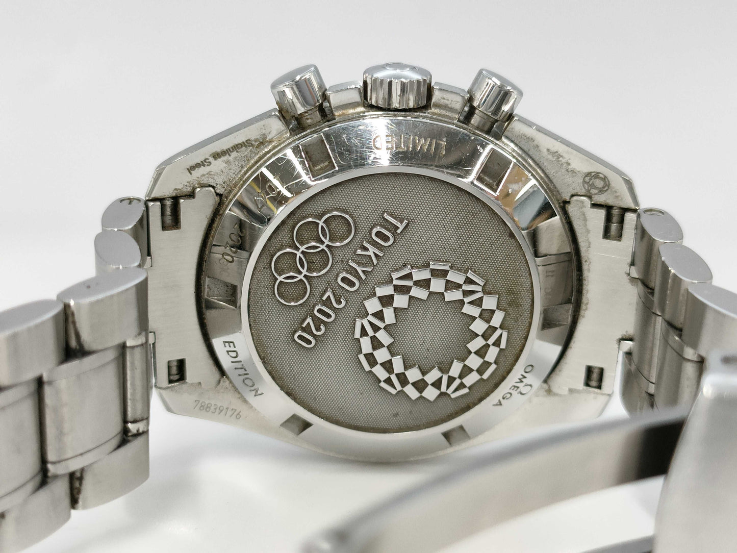 OMEGA Speedmaster 522.30.42.30.06.001 78839176 Manual Winding Silver Dial Tokyo 2020 Limited Edition Men's Watch