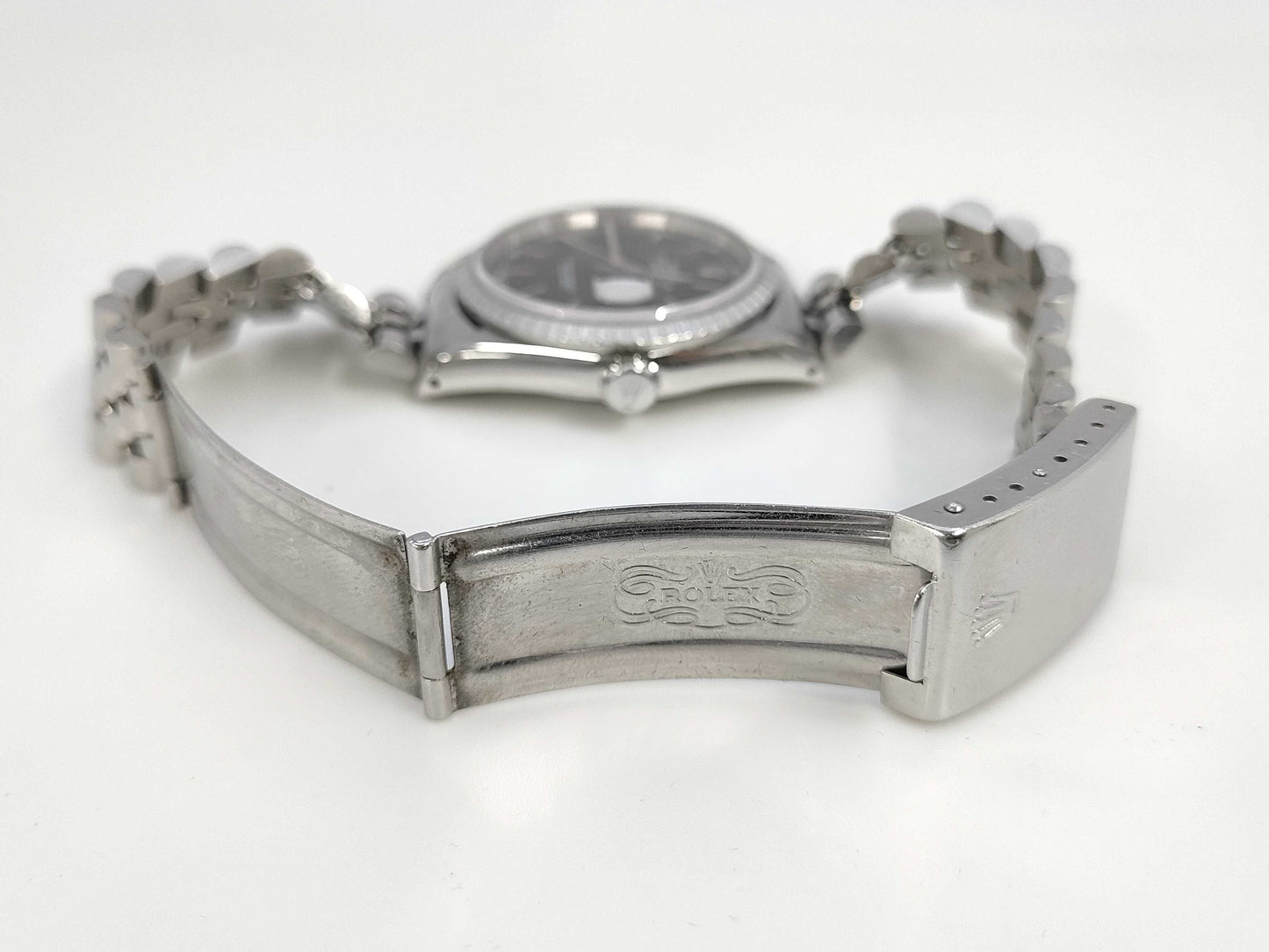 ROLEX 16220 X502691 Black Dial Boys' Watch