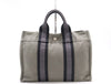 HERMES Canvas Four Toe PM Handbag