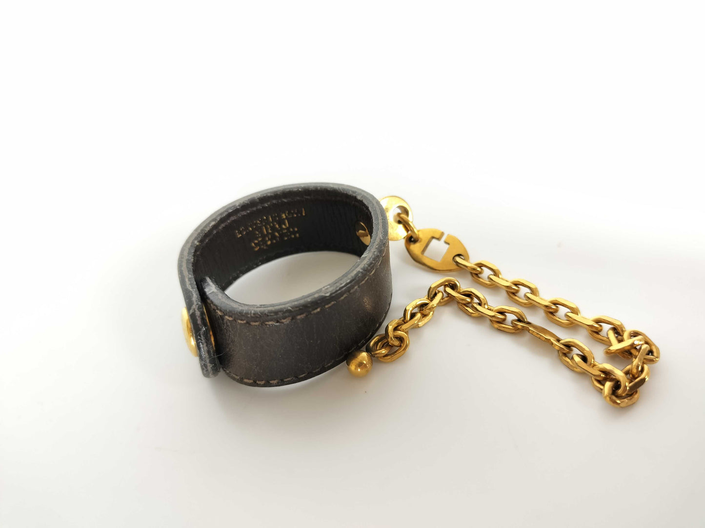 HERMES Leather Glove Holder Key Case/Key Holder