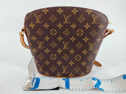 LOUIS VUITTON Monogram Louis Vuitton Monogram Drouot Shoulder Bag Shoulder Bag