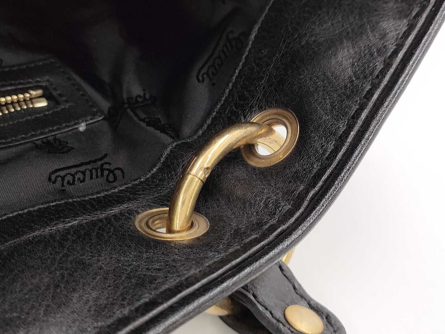 GUCCI Babushka Tote Black Tote Bag