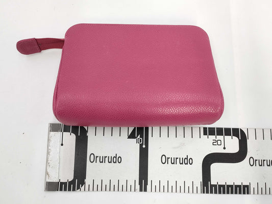 CHANEL Caviar Skin Pouch, Pink