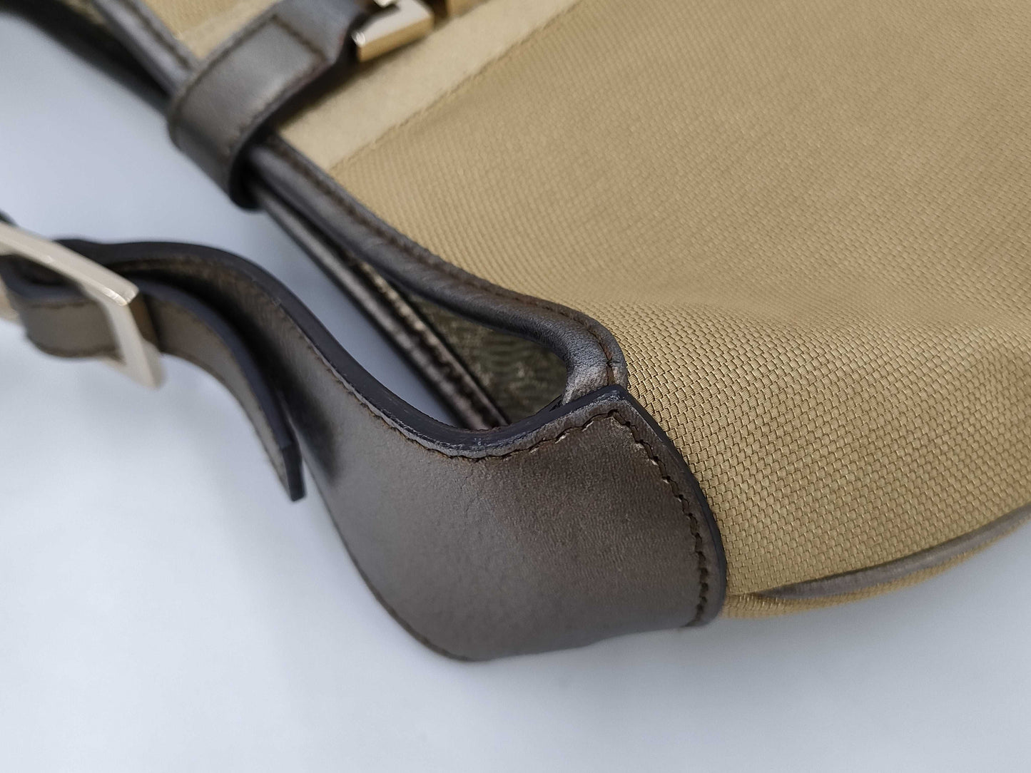 GUCCI Jackie Gold One-Shoulder Handbag