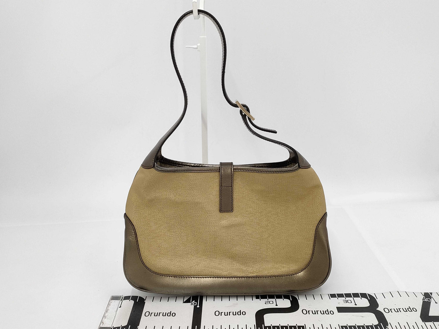 GUCCI Jackie Gold One-Shoulder Handbag