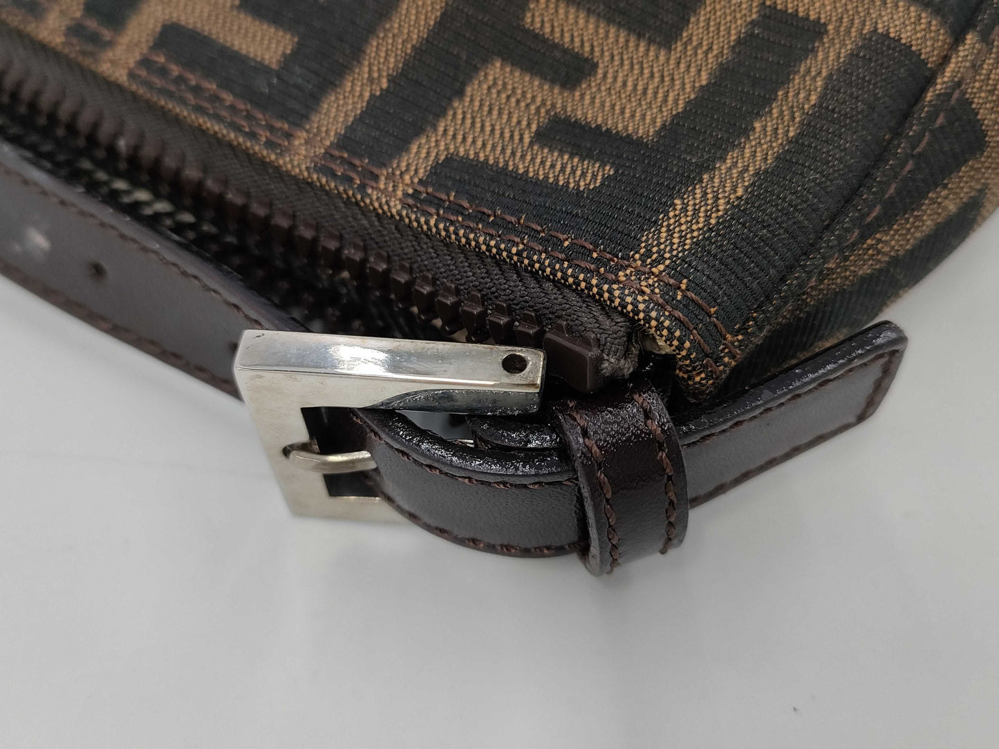 FENDI Zucca Mini Hand Pouch