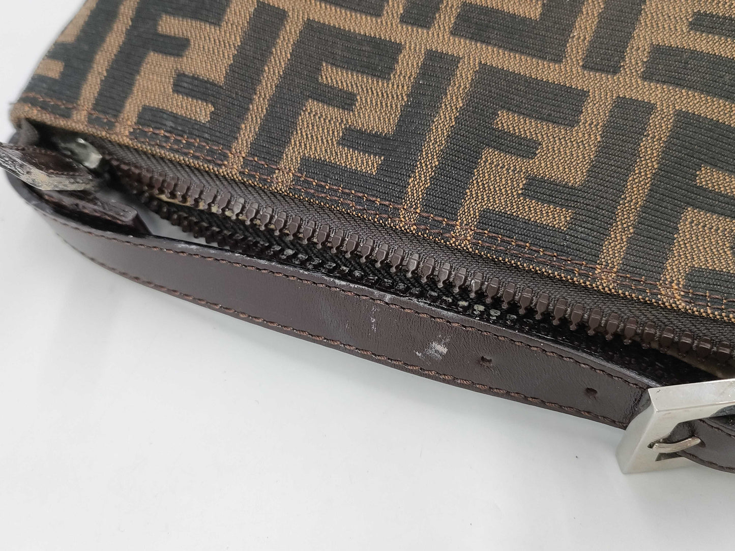 FENDI Zucca Mini Hand Pouch