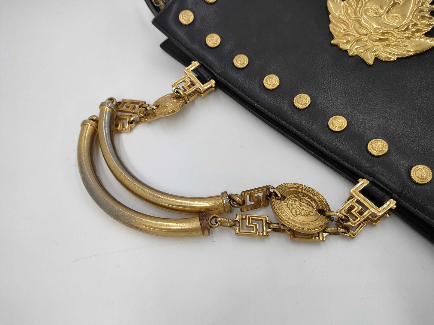 VERSACE Studded Handbag