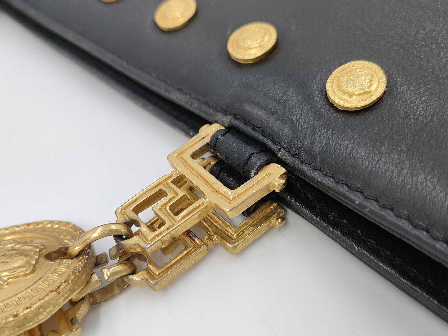 VERSACE Studded Handbag