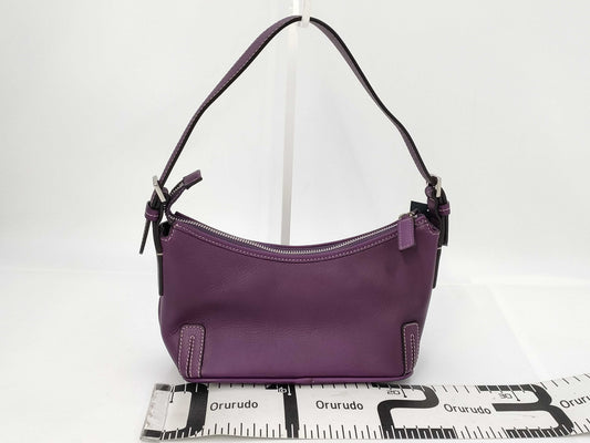 BURBERRY Mini Shoulder Purple Handbag