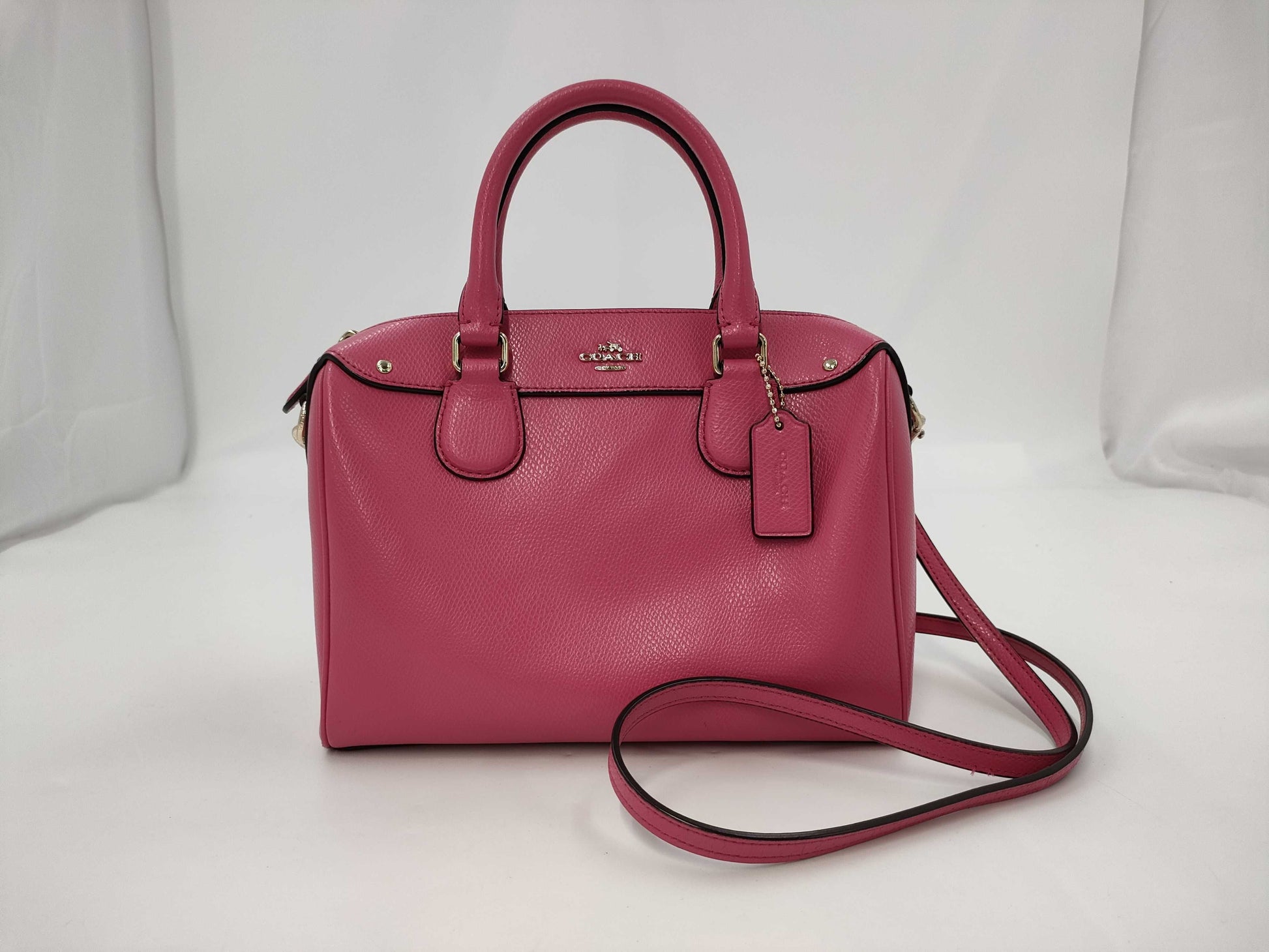 COACH shoulder bag, pink