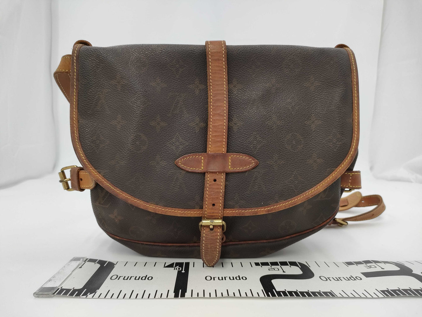 LOUIS VUITTON Monogram Saumur 30 Shoulder Bag