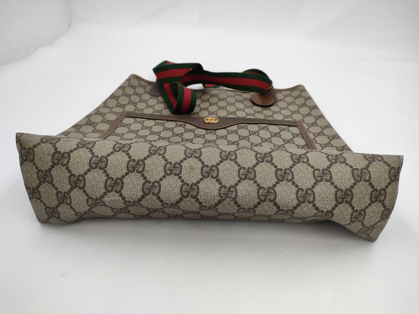 GUCCI GG Supreme Sherry Tote Bag