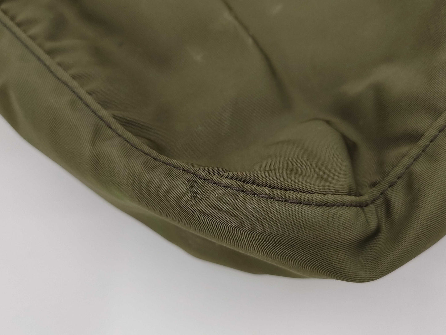 PRADA Prada Nylon Shoulder Bag Khaki Shoulder Bag