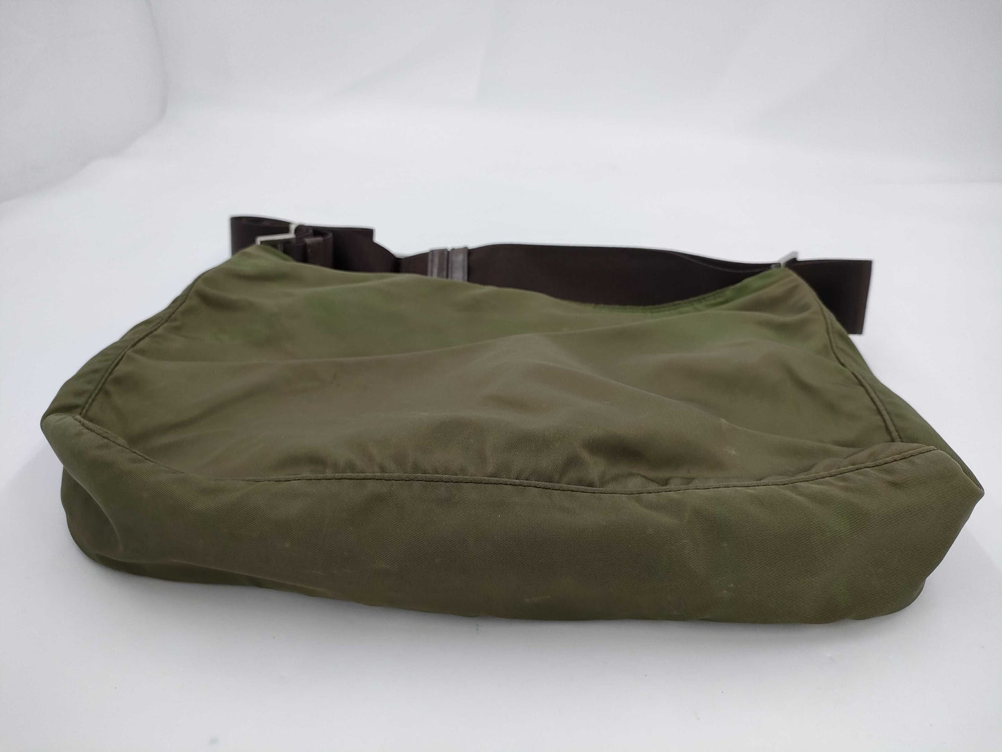 PRADA Prada Nylon Shoulder Bag Khaki Shoulder Bag