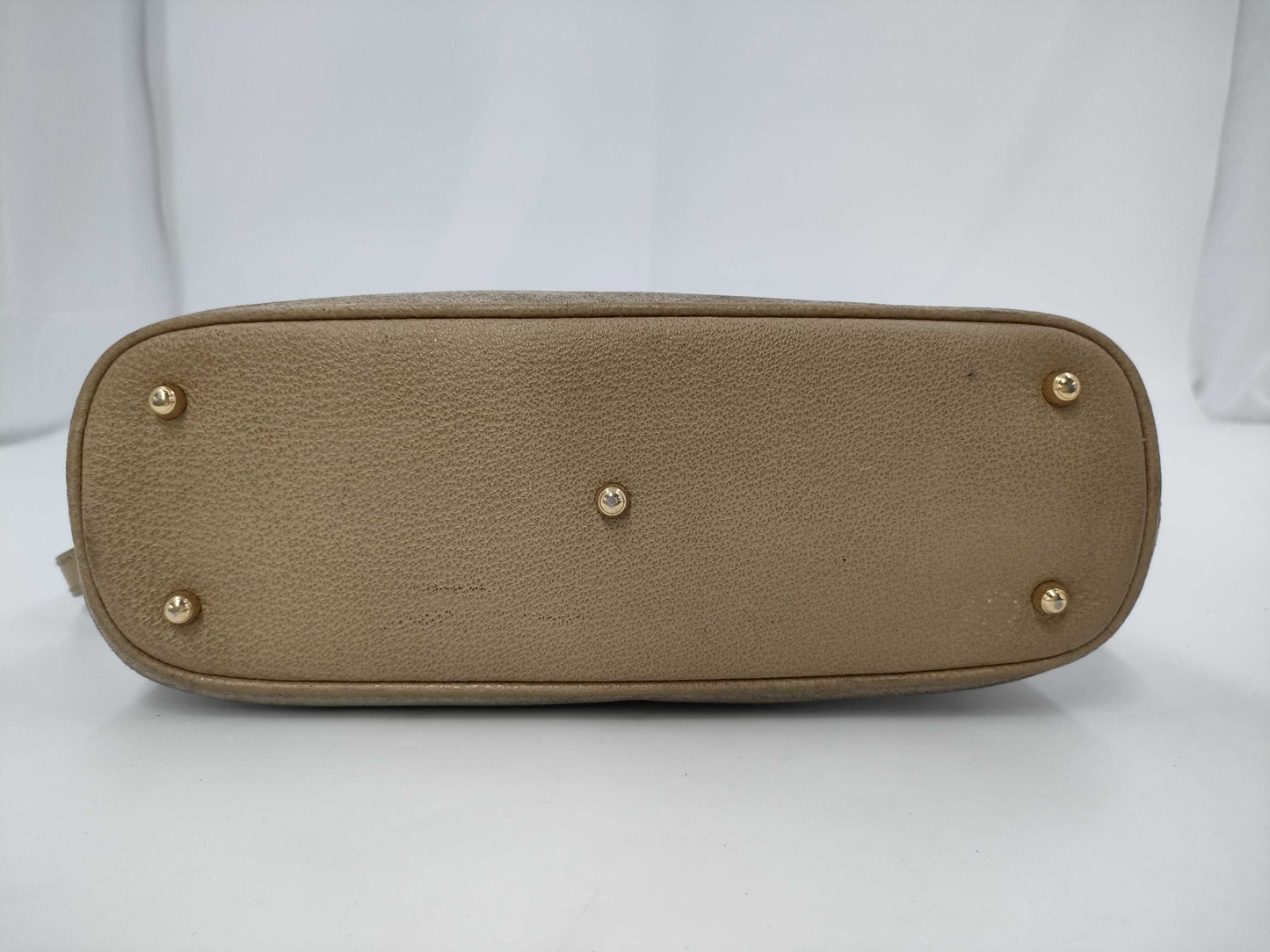 GUCCI Bamboo Suede Shoulder Bag