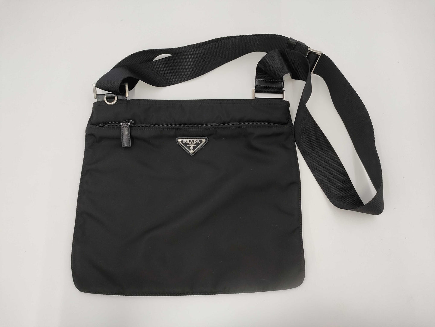 PRADA Nylon Prada Nylon Shoulder Bag Black Shoulder Bag