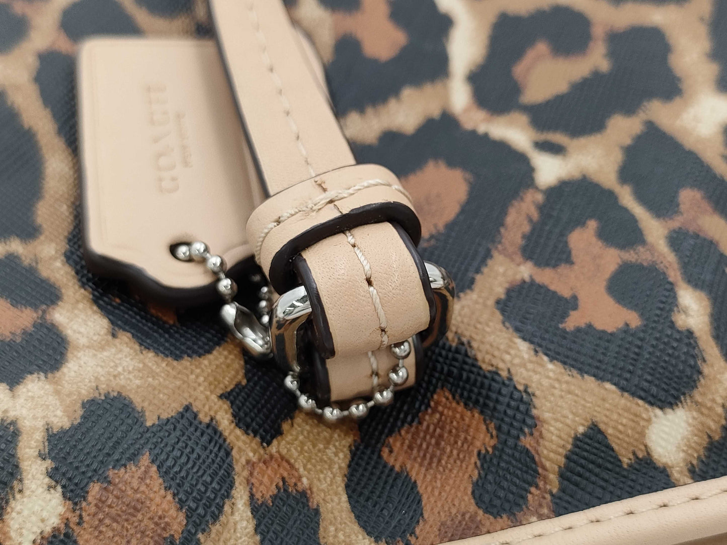 COACH Leopard Print Tote Bag