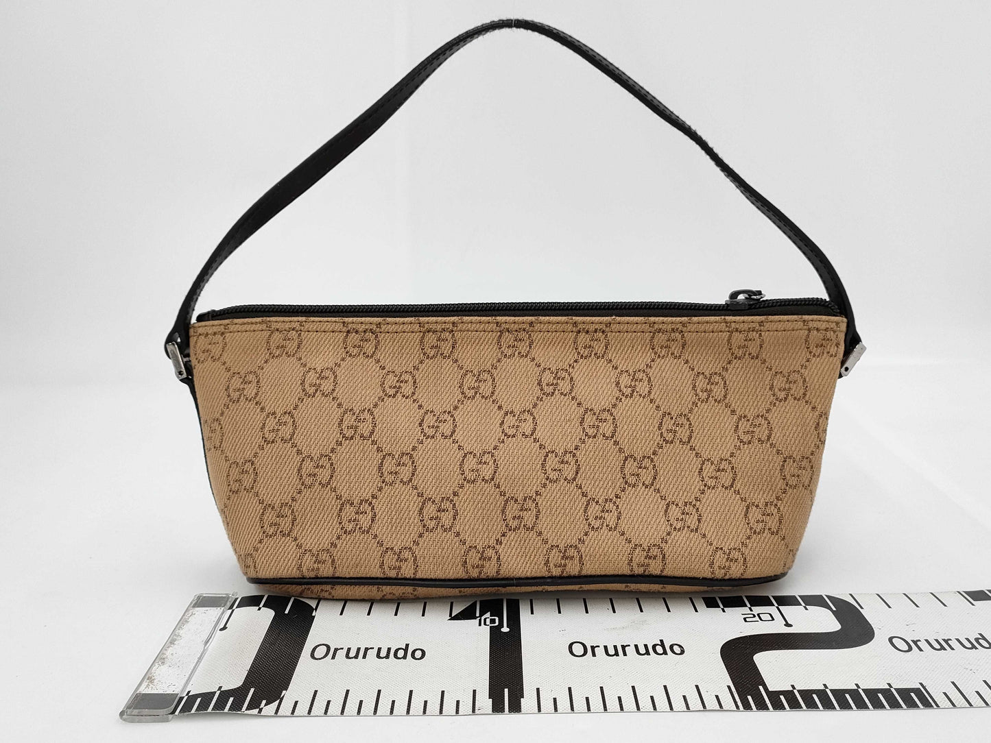 GUCCI GG Canvas Hand Pouch