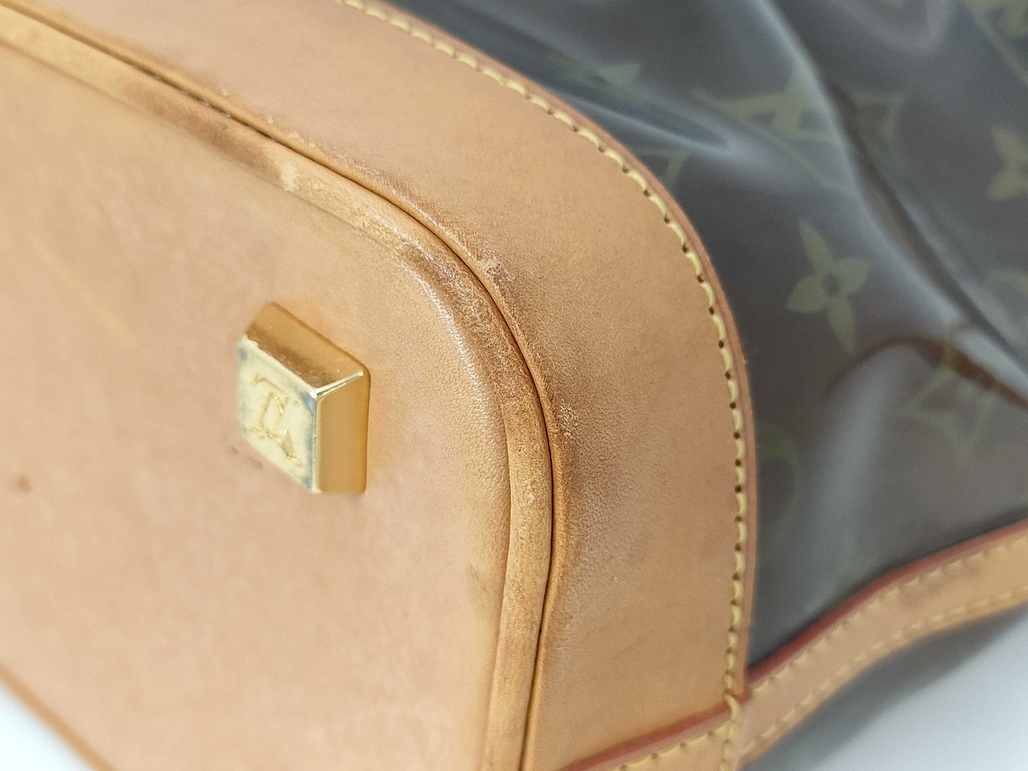 LOUIS VUITTON Monogram Vuitton Monogram Vinyl Cover Ampoule MM M92501 LM1022 Tote Bag