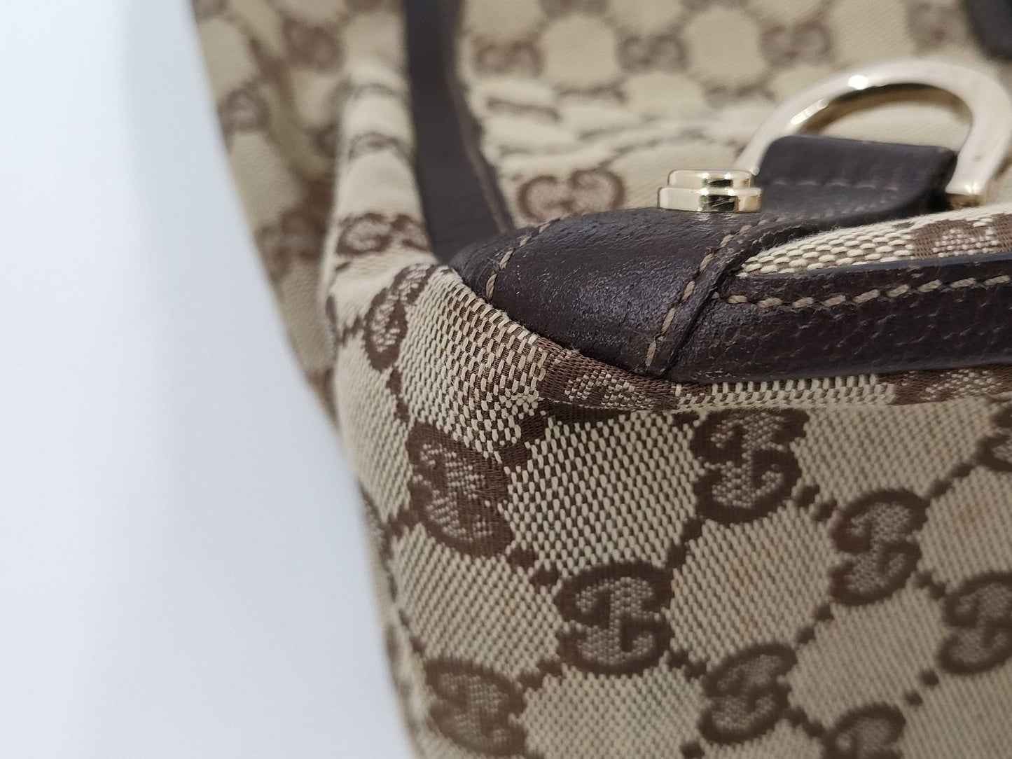 GUCCI GG Canvas Tote Bag