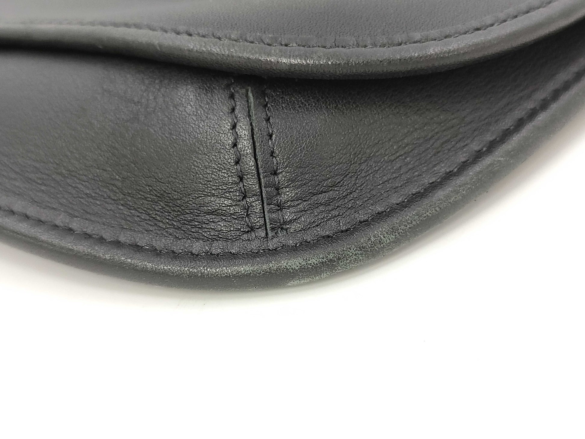 COACH Leather Shoulder Bag Black Shoulder Bag