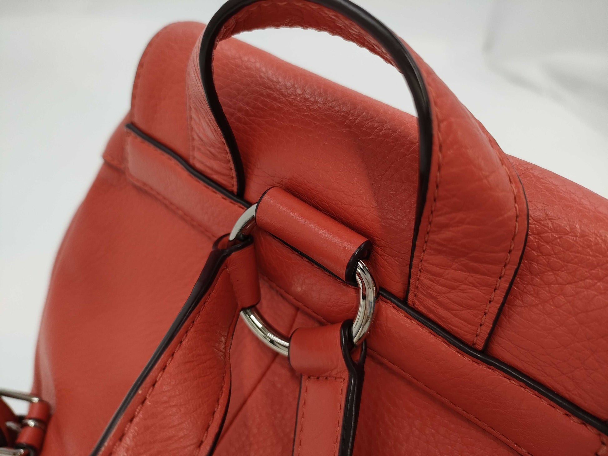 COACH Leather Backpack