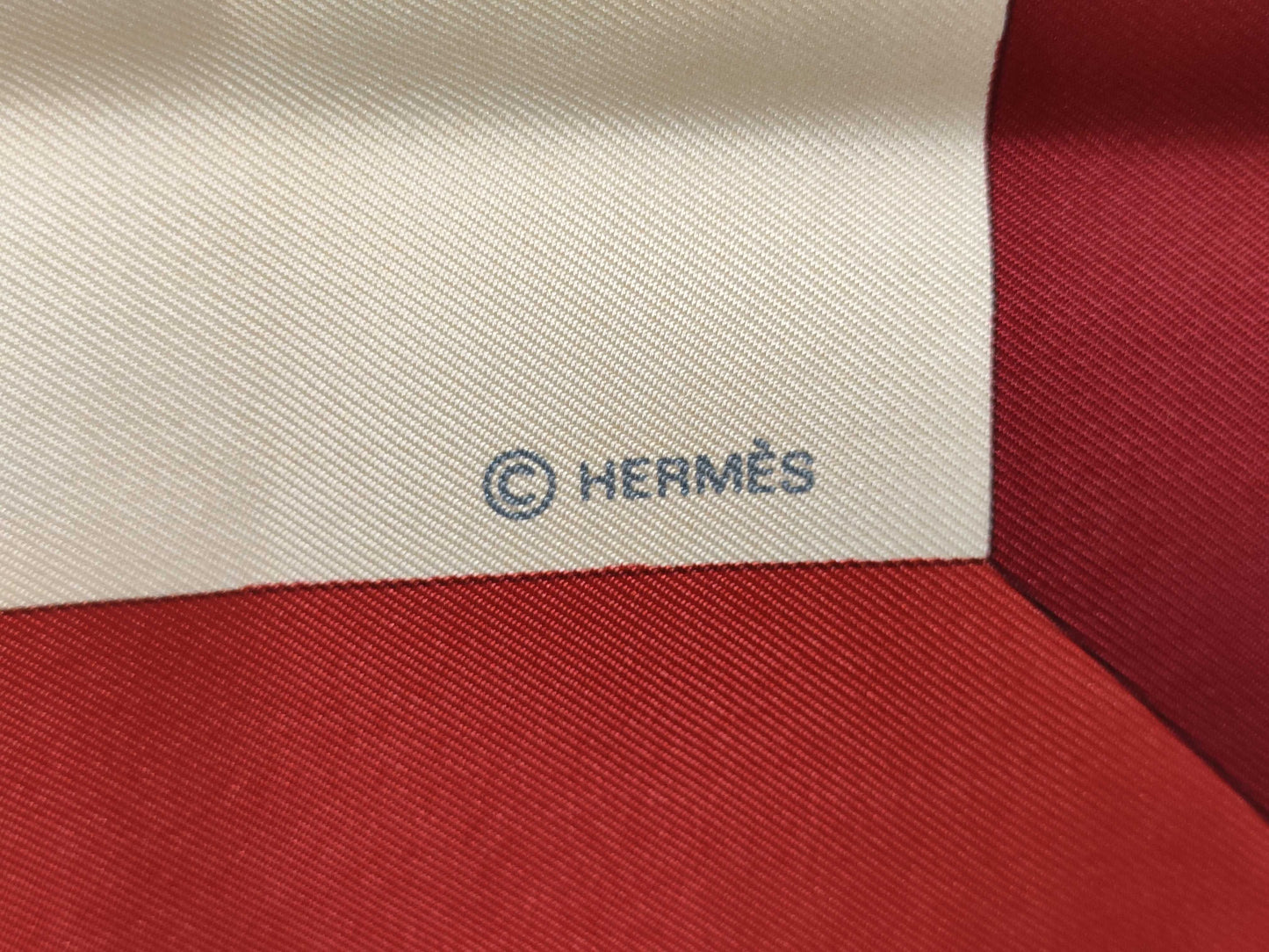 HERMES Bird Scarf