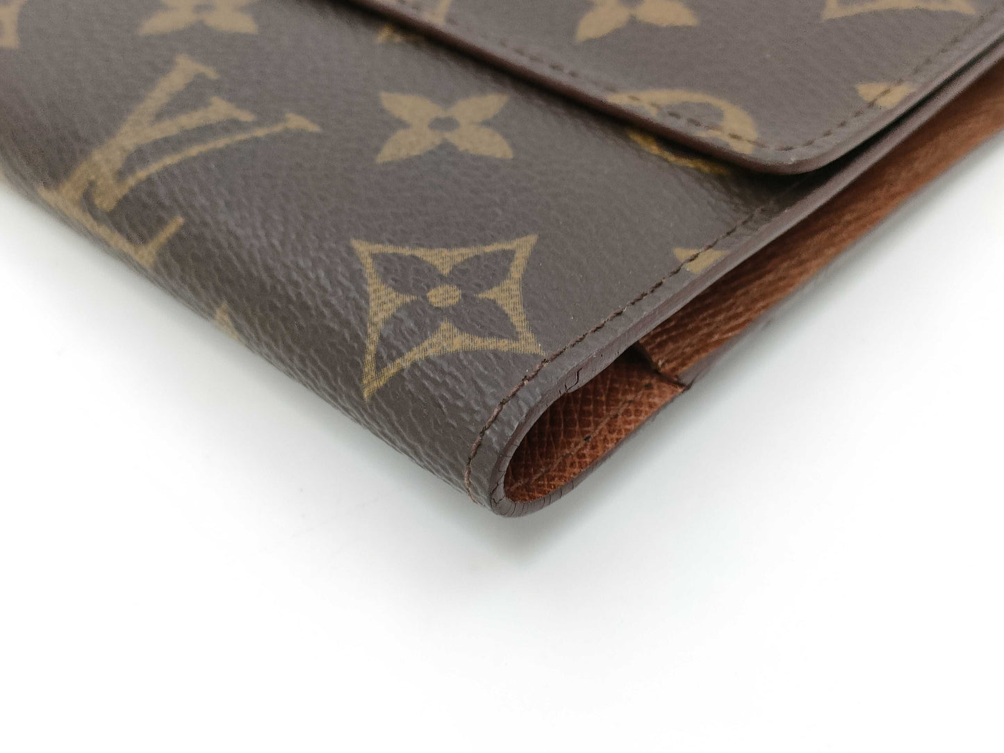 LOUIS VUITTON Monogram Long Wallet Trifold Wallet