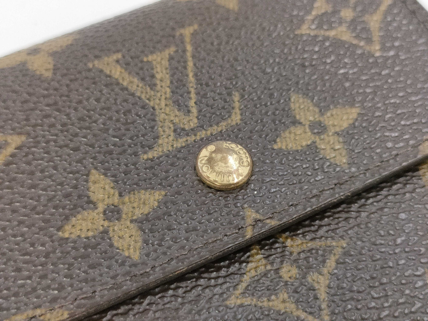 LOUIS VUITTON Monogram Double-Sided Wallet