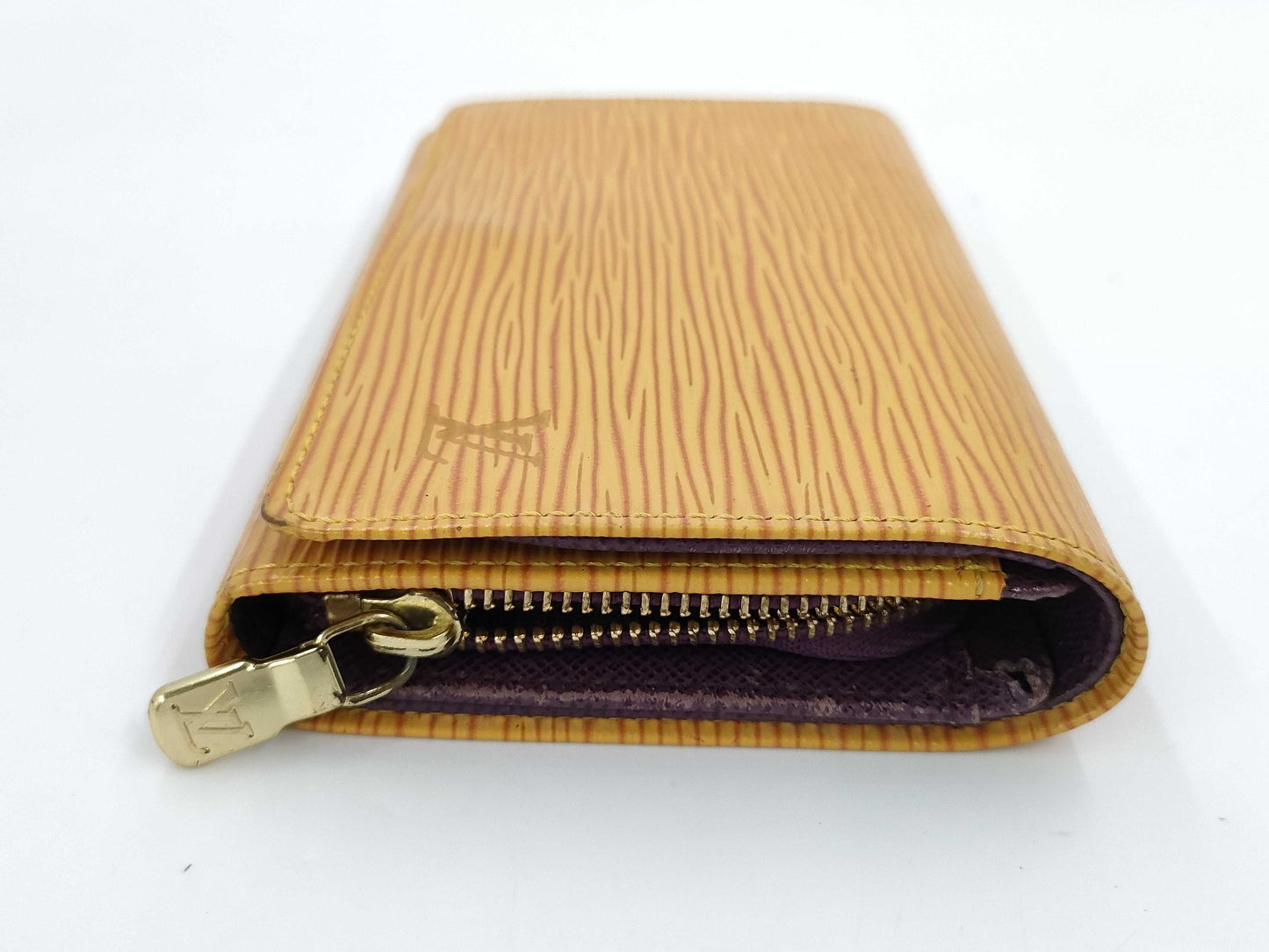 LOUIS VUITTON Epi Yellow Wallet