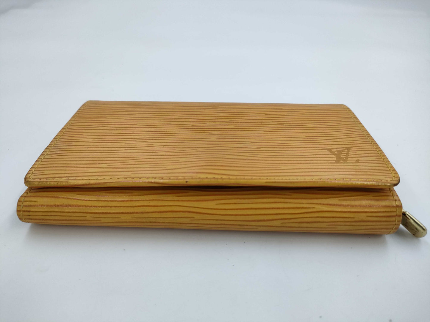 LOUIS VUITTON Epi Yellow Wallet