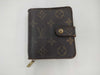 LOUIS VUITTON Monogram Compact Zip Wallet