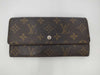 LOUIS VUITTON Monogram Long Wallet with Pull