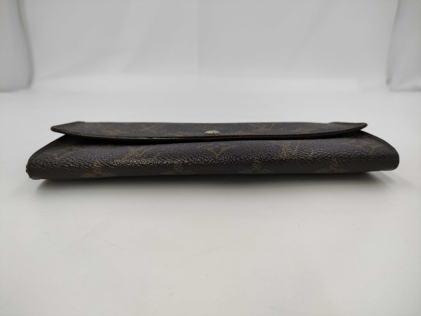 LOUIS VUITTON Monogram Long Wallet with Pull