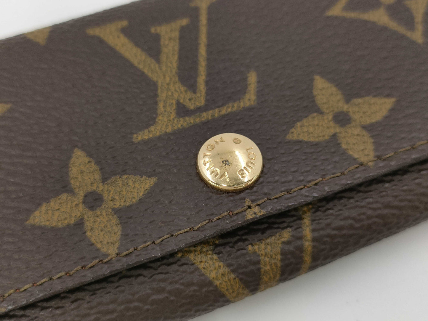 LOUIS VUITTON Monogram Key Case Key Case/Key Holder