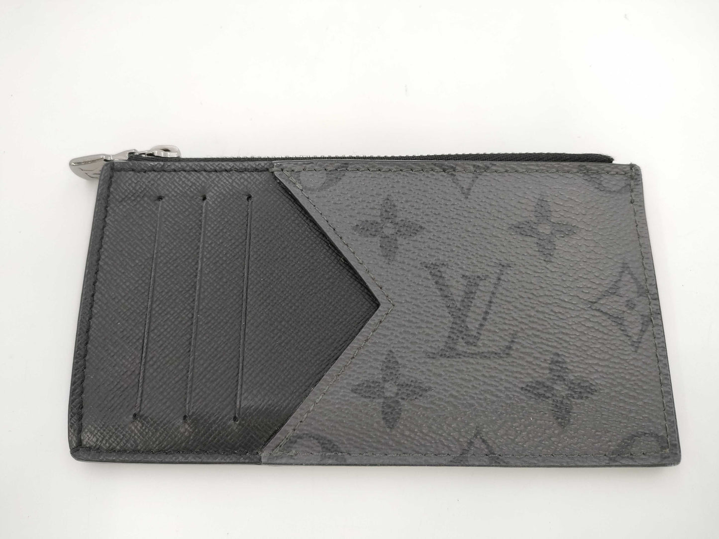LOUIS VUITTON Monogram Eclipse Coin and Card Case