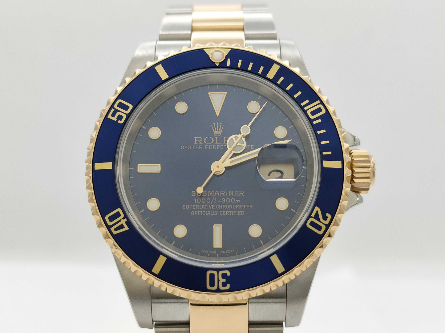 ROLEX Submariner 16613 P541388 Blue Dial Men's Watch